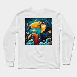 Beautiful Toucans Long Sleeve T-Shirt